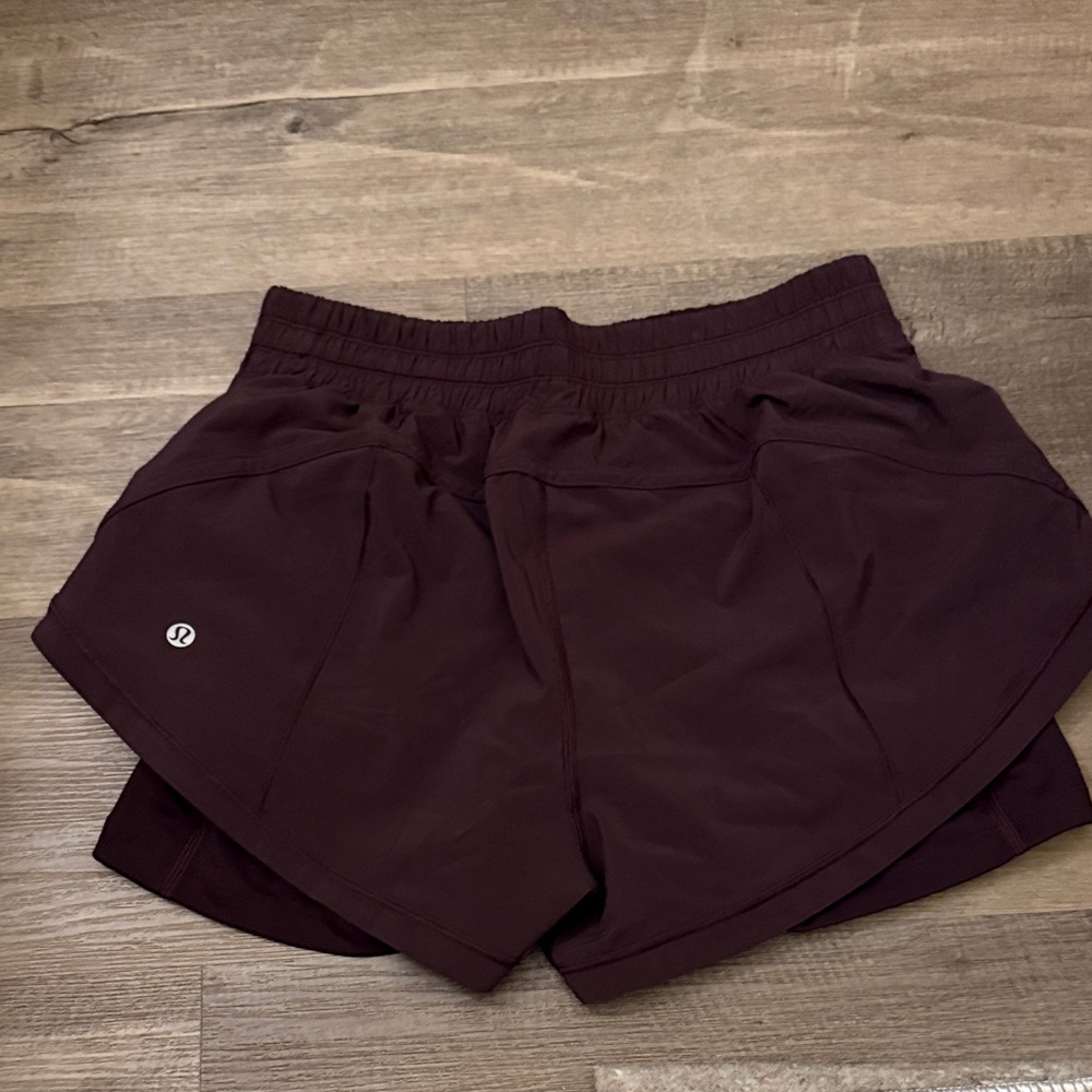 Lululemon Shorts - Burgundy Wine - size 8